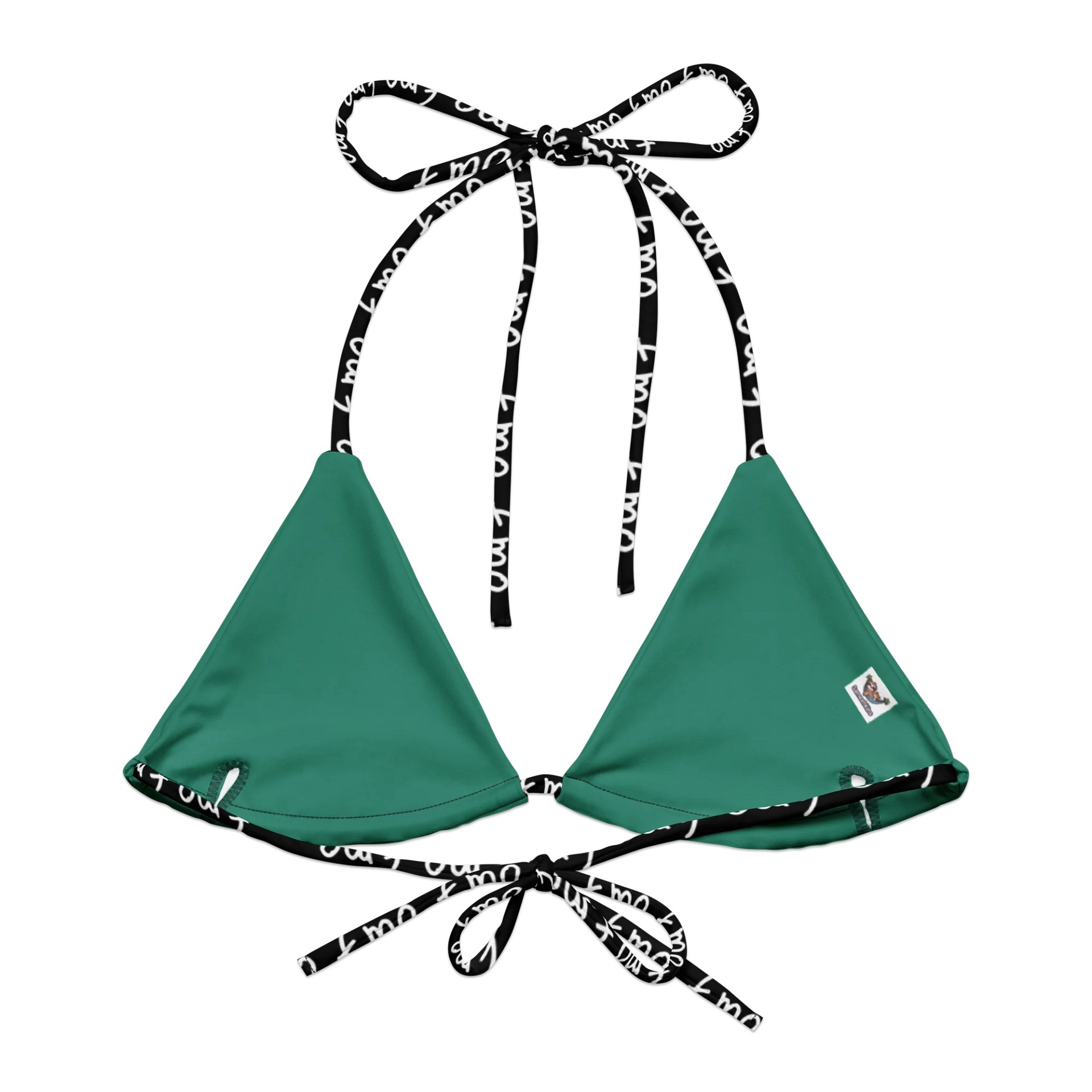 Emo Heart All-Over Print Bikini Top product image (1)