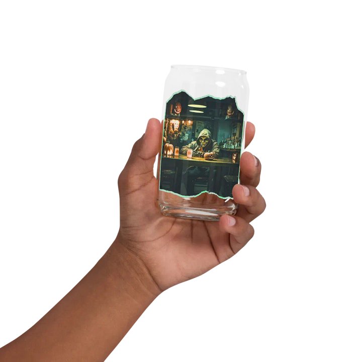 “Contempl4tionz” Drinking Glass product image (1)