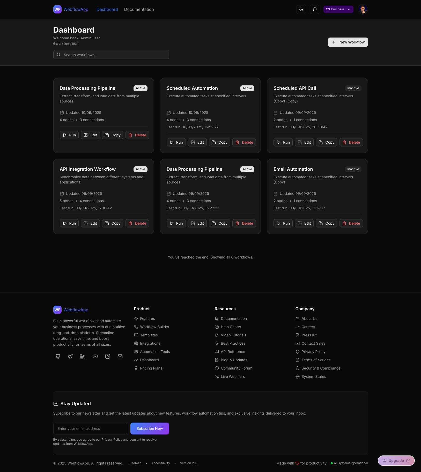 Complete Visual Workflow Builder & SaaS Platform product image (2)