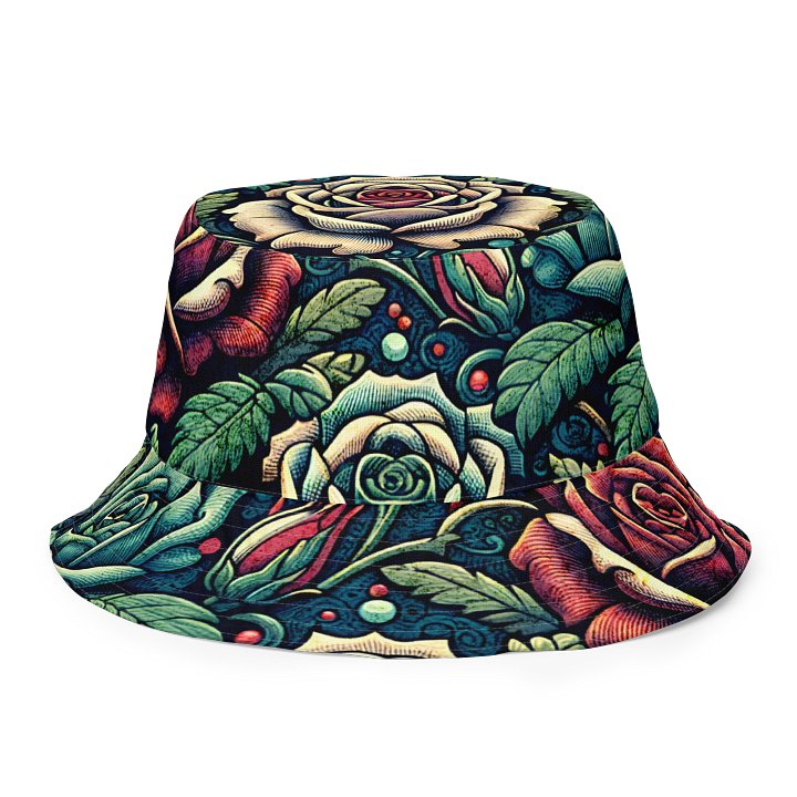 Enchanted Rose Reversible Bucket Hat product image (1)