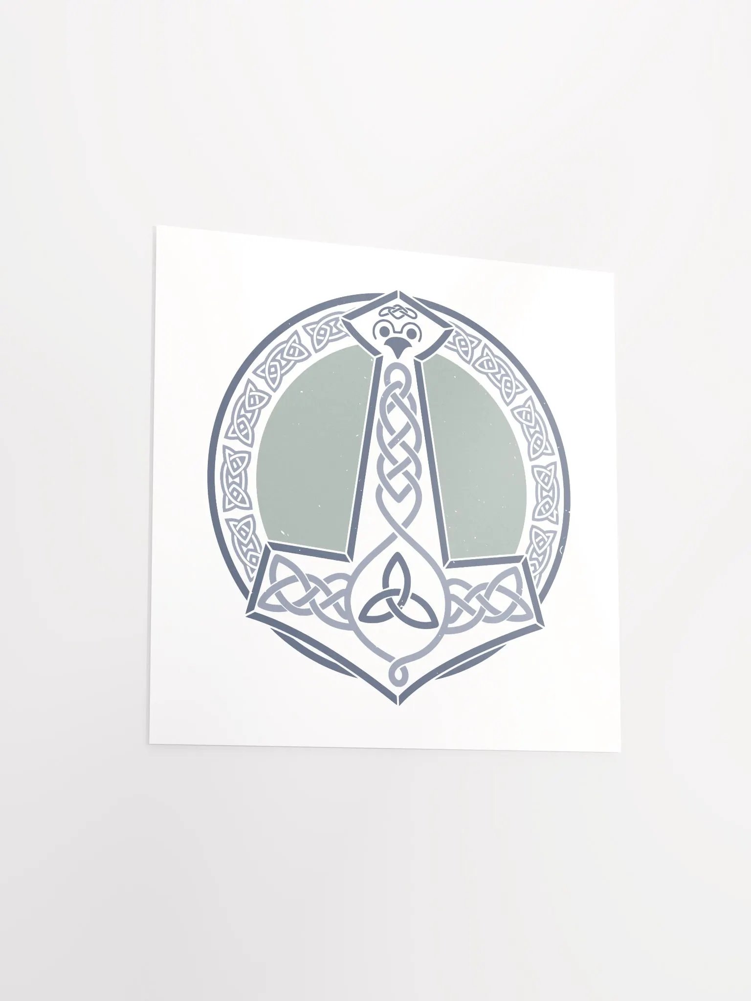 Blue Mjölnir Poster product image (3)