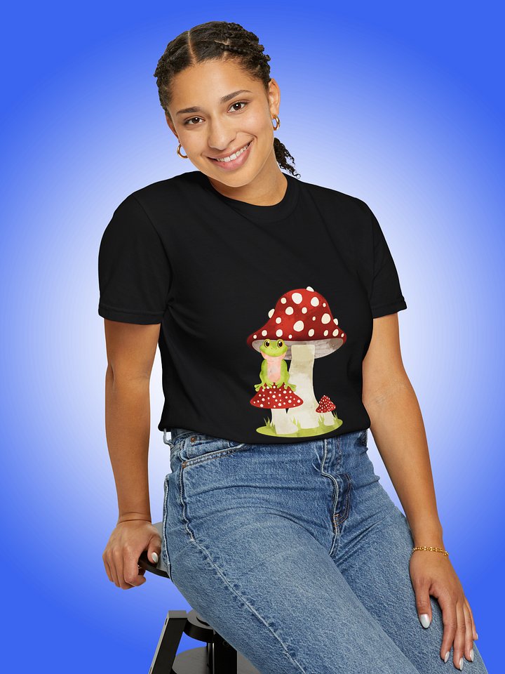 Cottage Core Mushrooms & Frog product image (1)