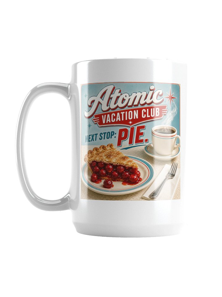 Next Stop: Pie!™ 15 oz Retro Road Trip Coffee Mug product image (1)