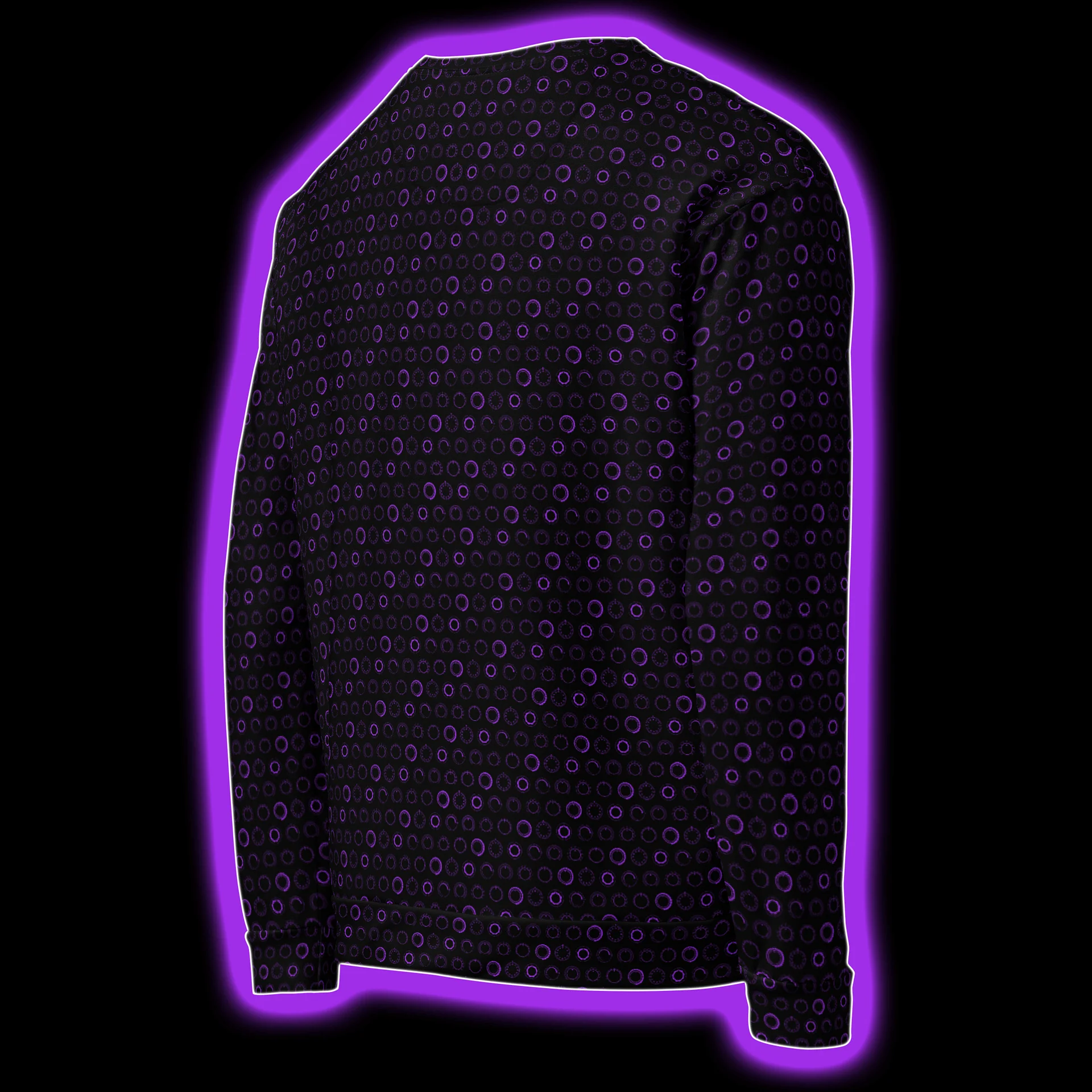 Synthesis Controls Sweatshirt - (7 Modular Synth Dials) XENON product image (4)