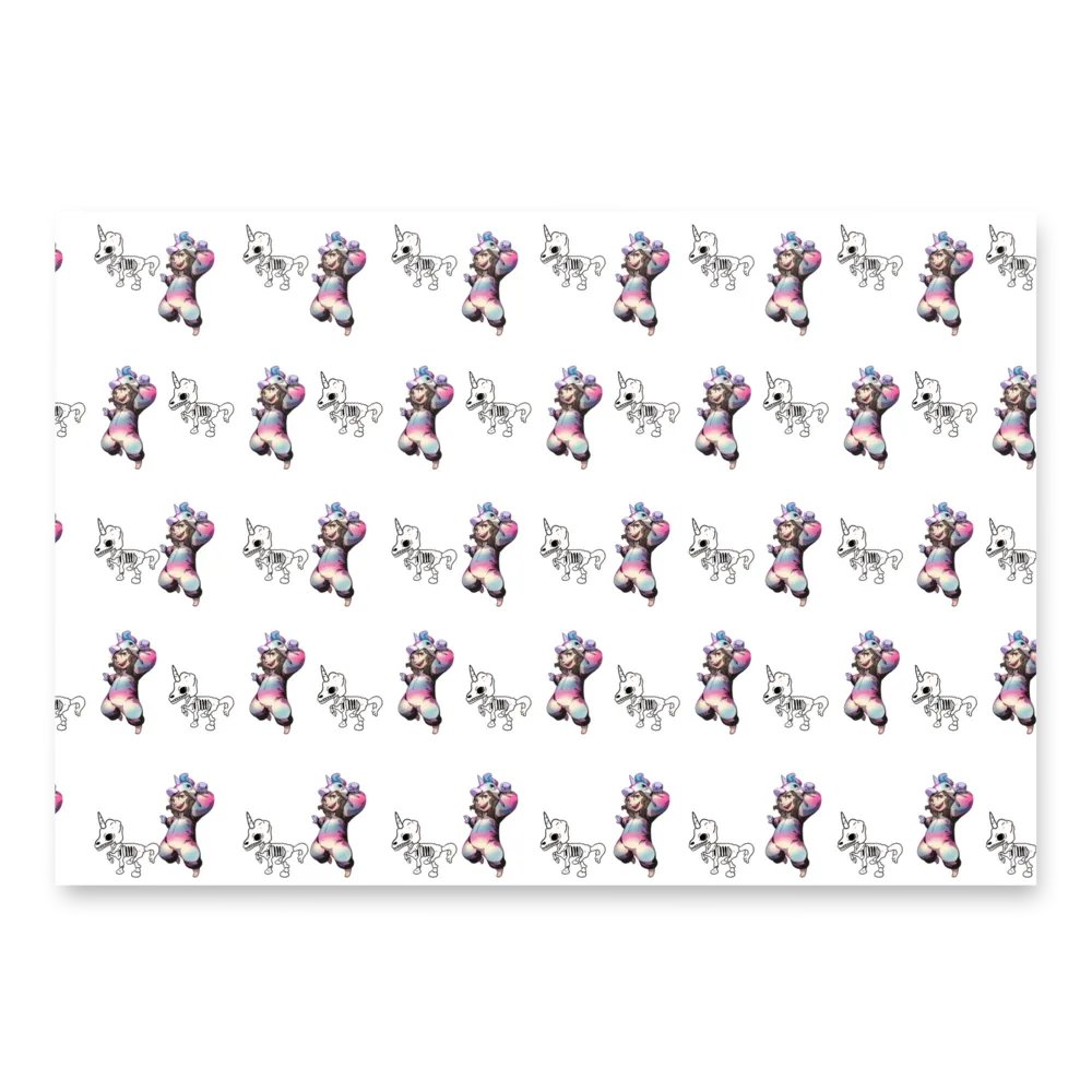 Unicorn Kid Gift Wrap product image (1)