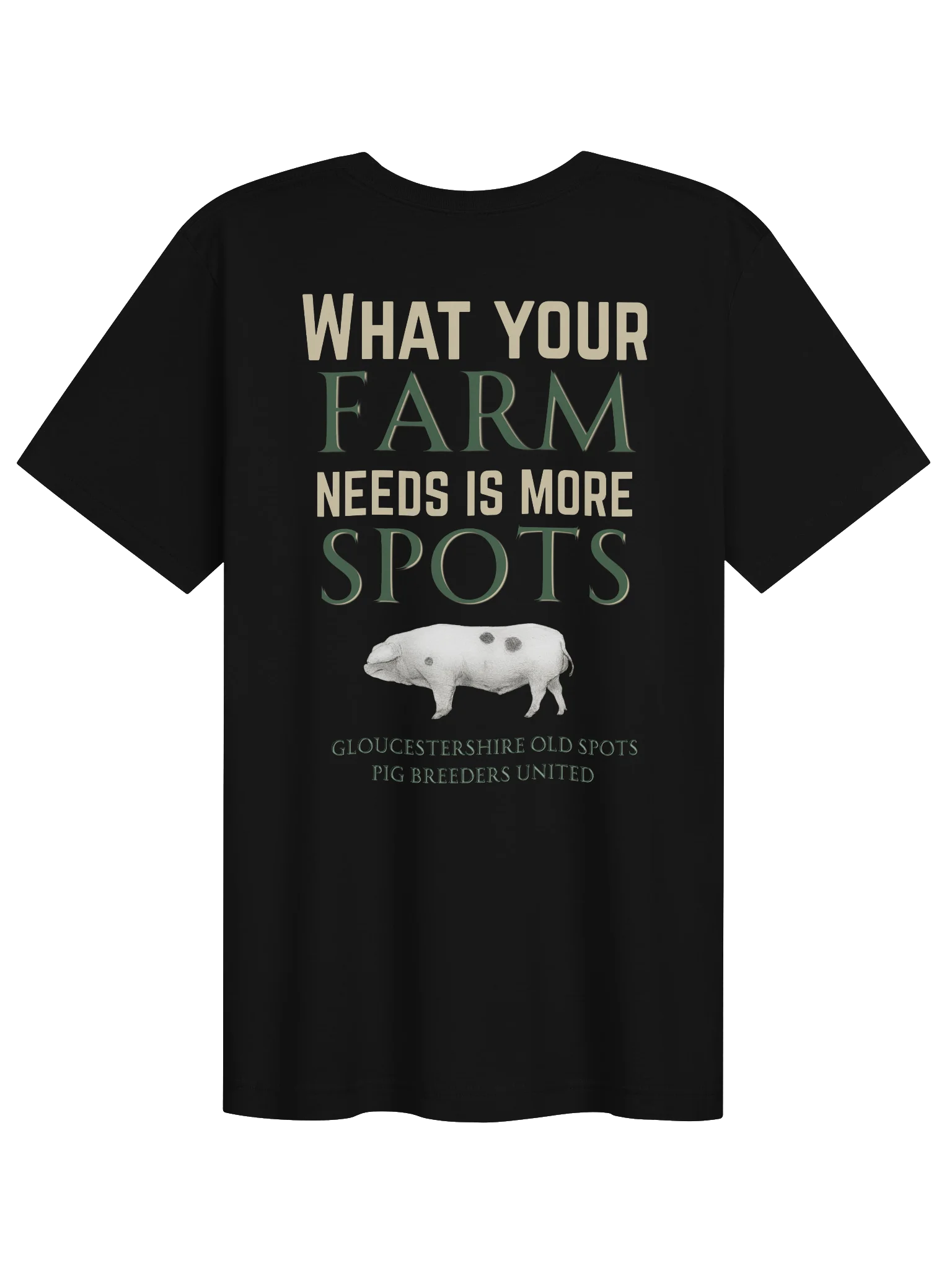 Gloucestershire Old Spots Pig Breeders United Tee product image (2)