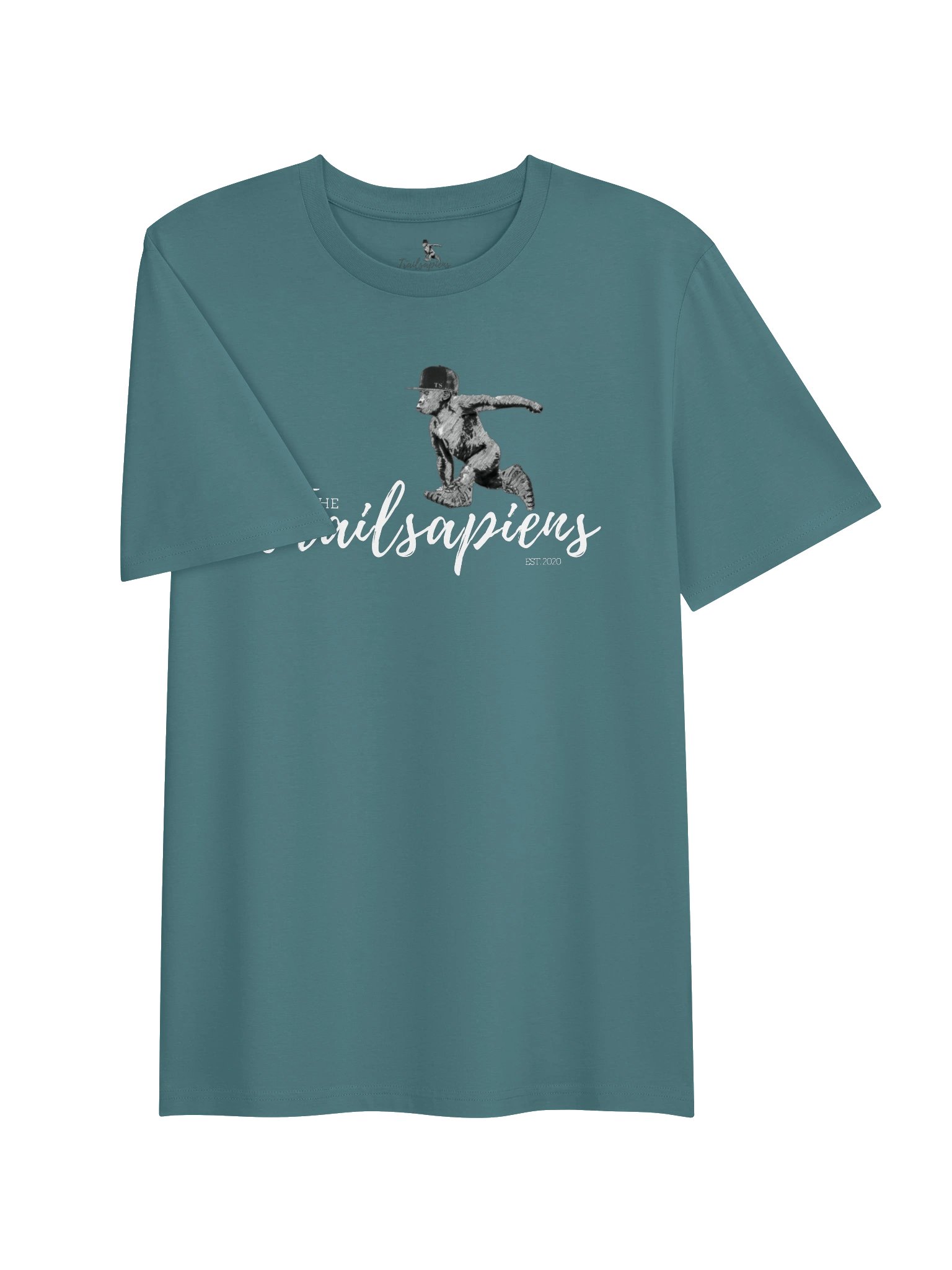 ECO-Friendly & Organic Premium Quality - Men's T-shirt with Trailsapiens logo Midweight fabric (5.3 oz) product image (5)