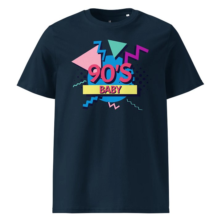 90's Baby Retro Organic Cotton T-Shirt product image (1)