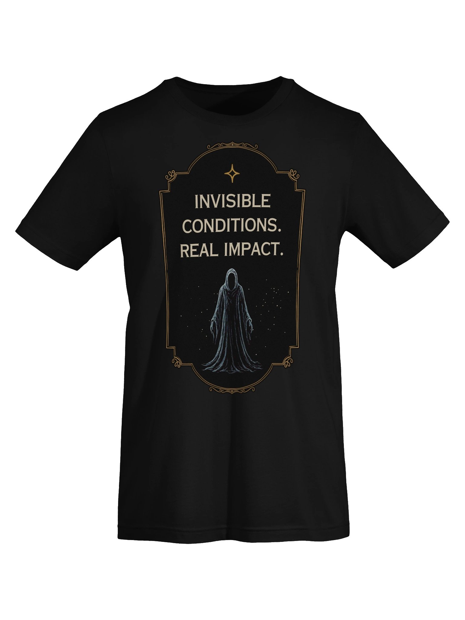 Invisible Conditions Real Impact Shirt | Invisible Illness & Disability Tee product image (5)