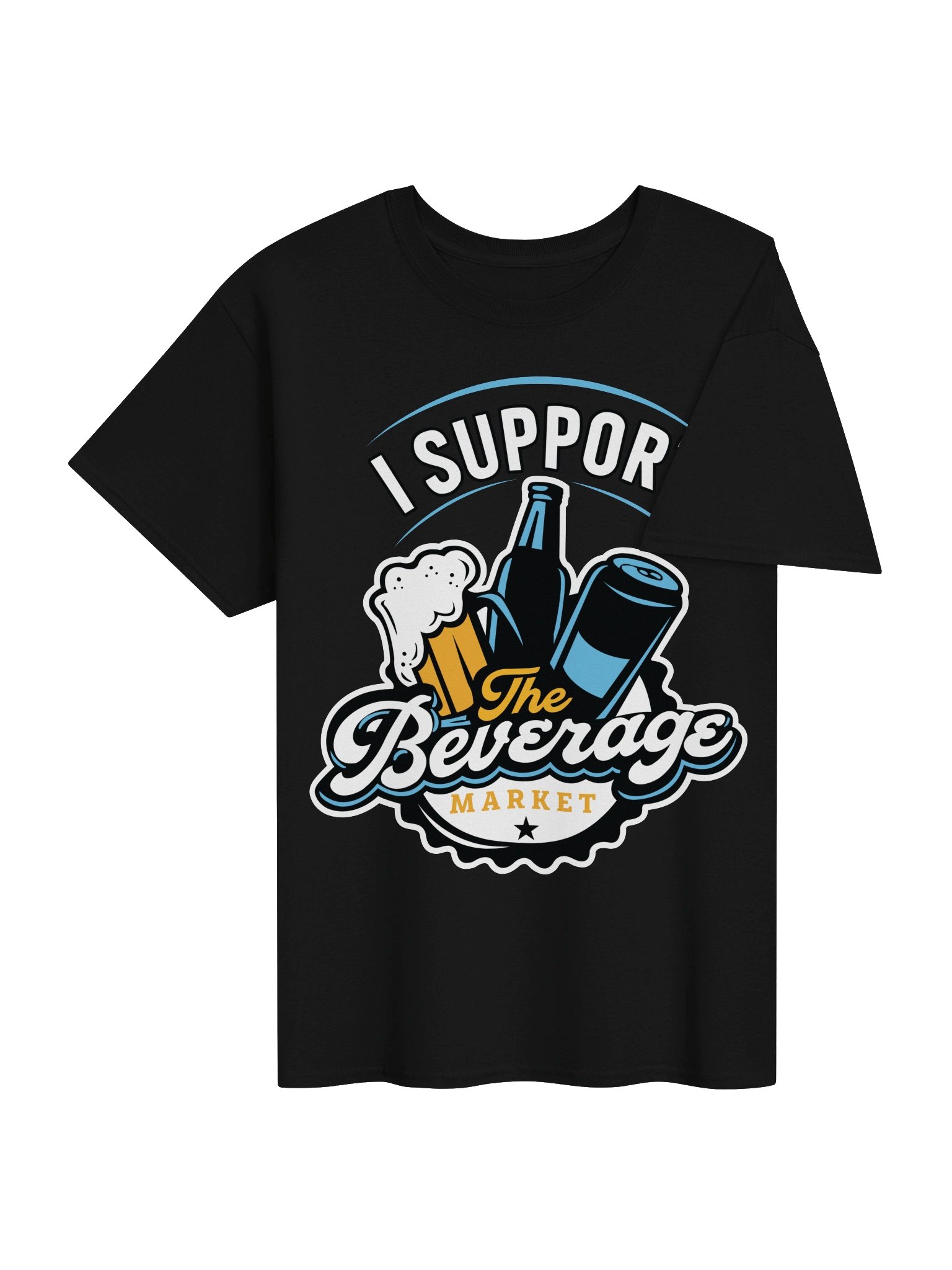 Single Side Gildan Heavyweight Support Shirt - Blue Accents product image (42)