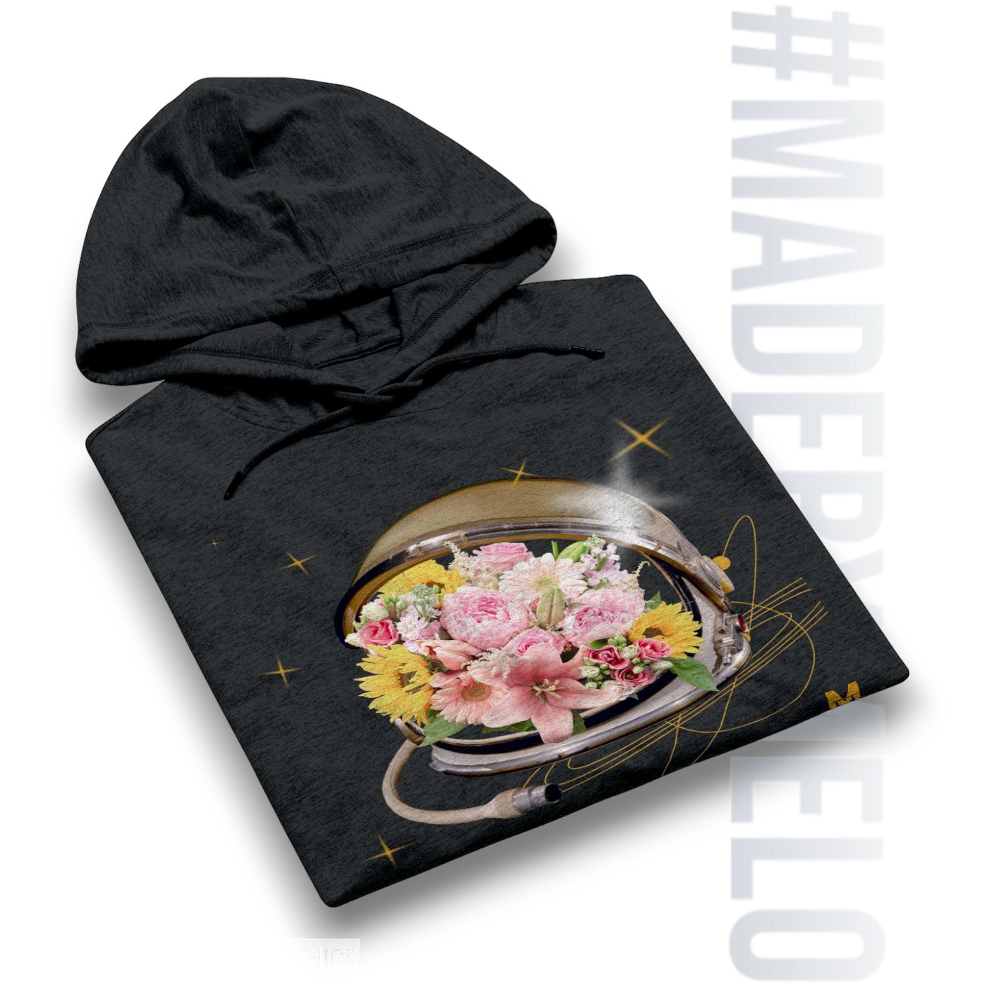 Floral Flyer - Premium Lightweight Hoodie | #MadeByMELO product image (4)