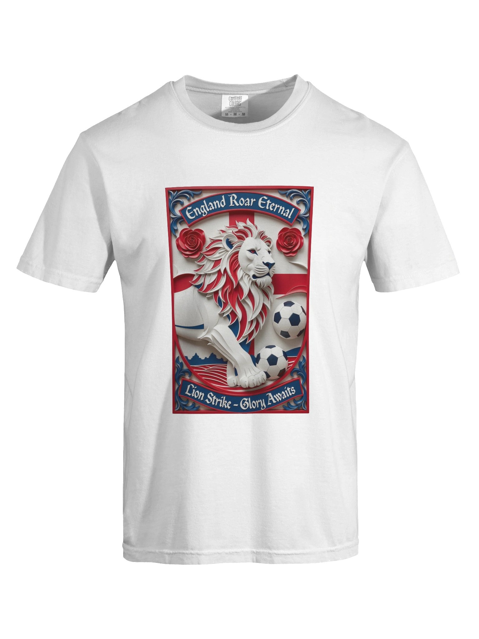 England Lion Roar T-Shirt, Soccer Pride Gift product image (7)