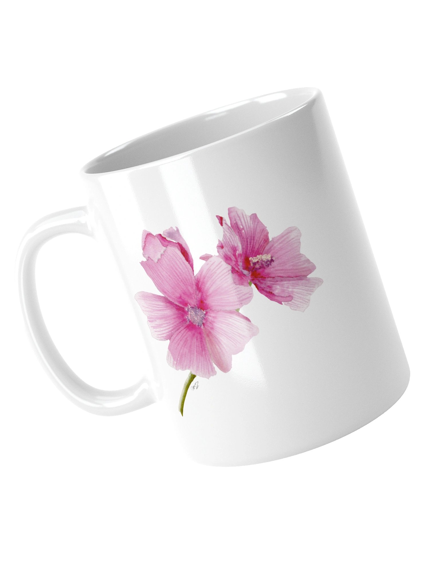 Pink Serenade Blossom White Mug product image (4)