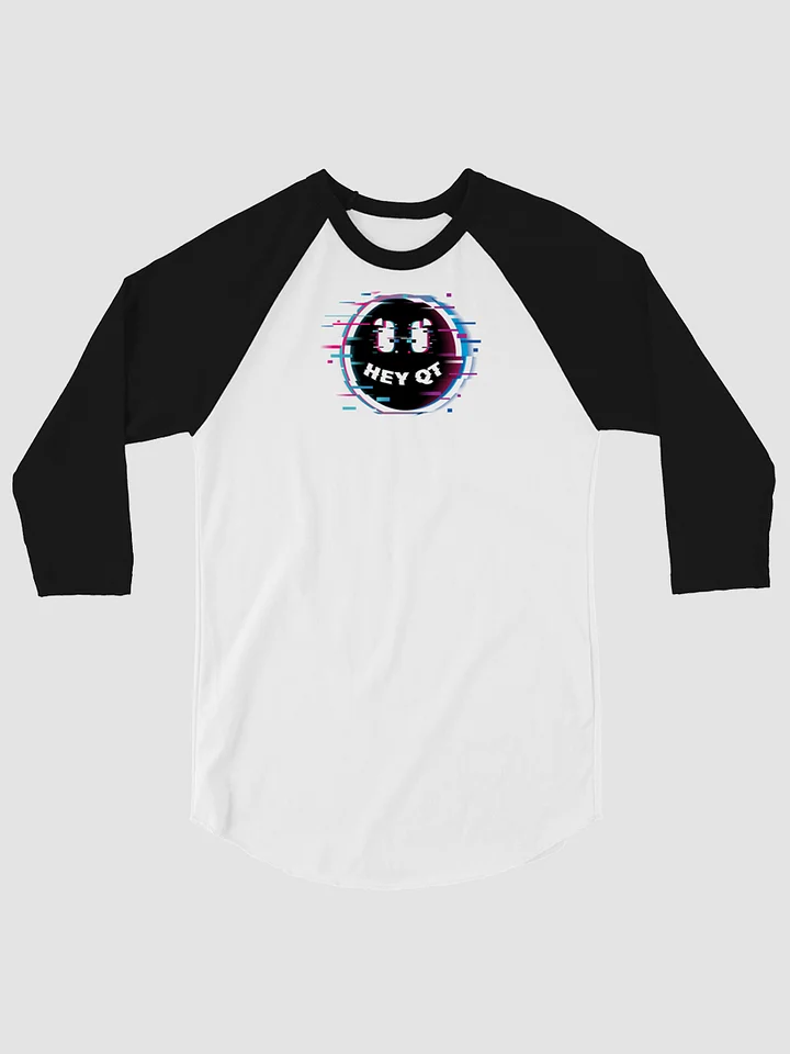 Glitch Hey QT Baseball Tee product image (1)