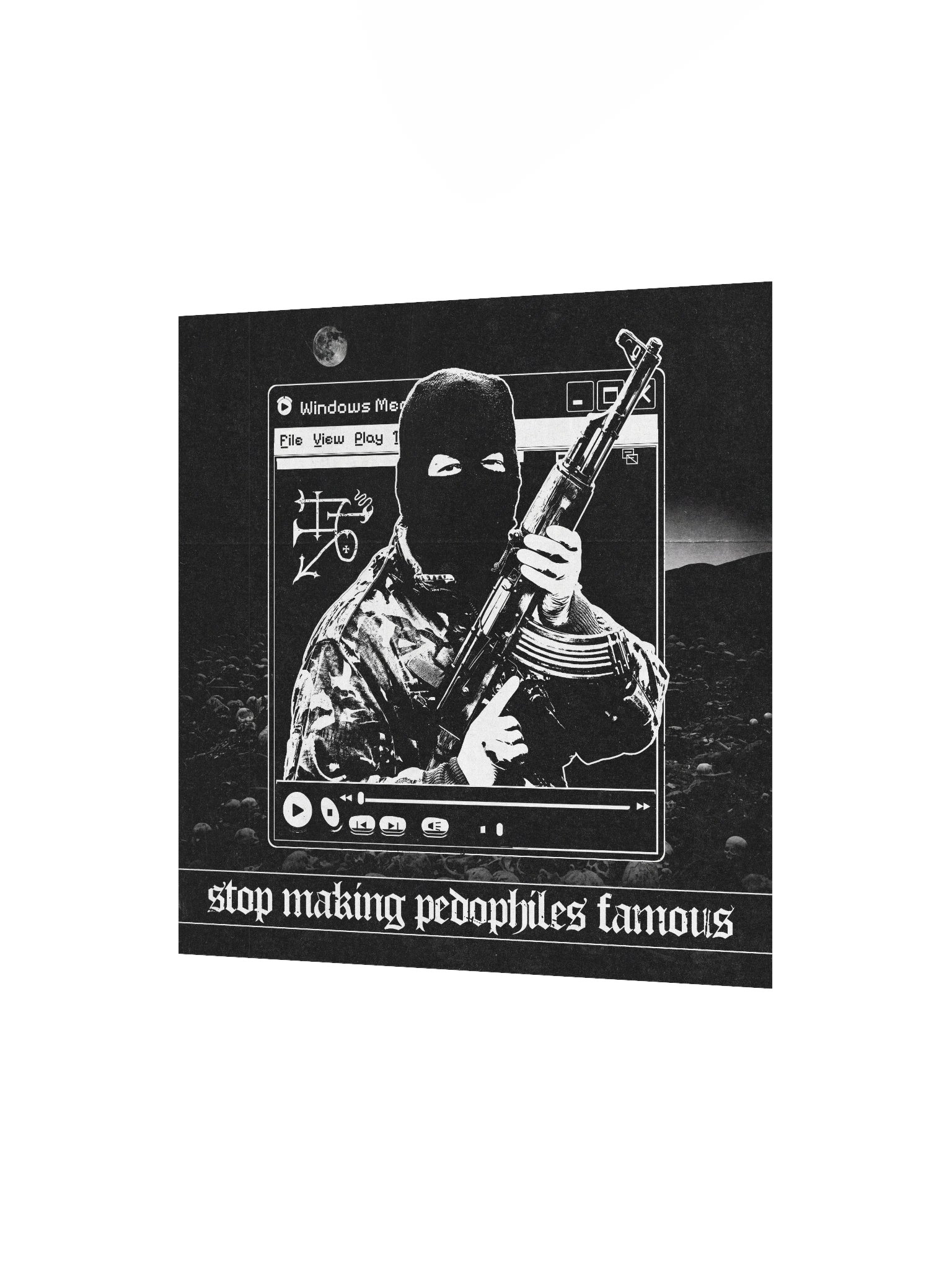 "STOP MAKING PEDOS FAMOUS" POSTER product image (7)