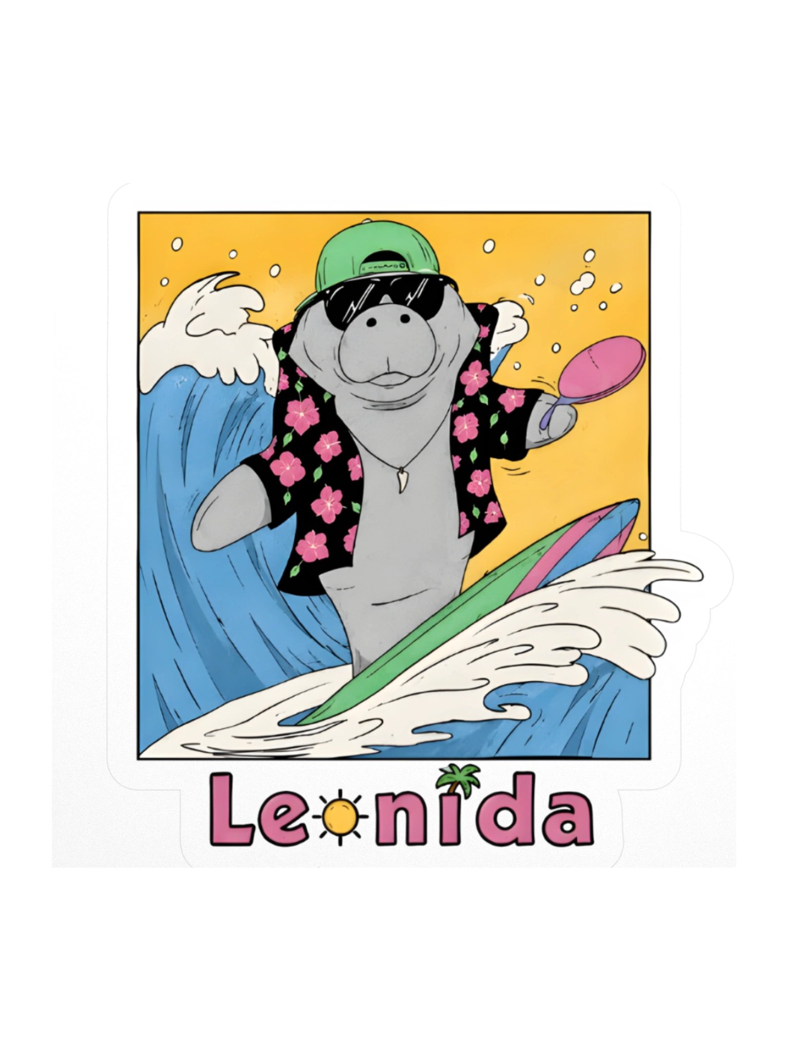 GTA VI Vice City Leonida Sticker product image (3)