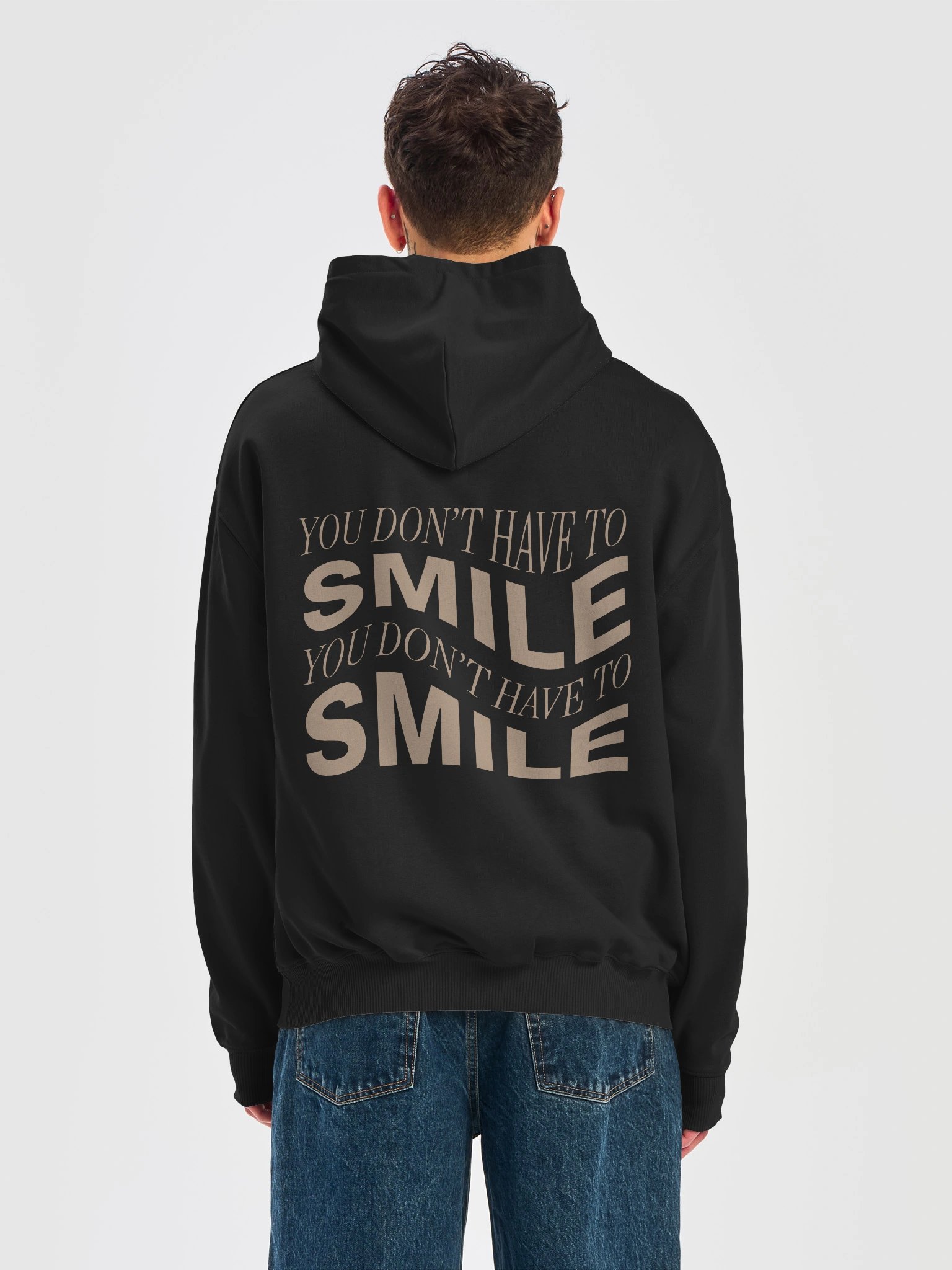 SMILE French Terry Hoodie product image (6)