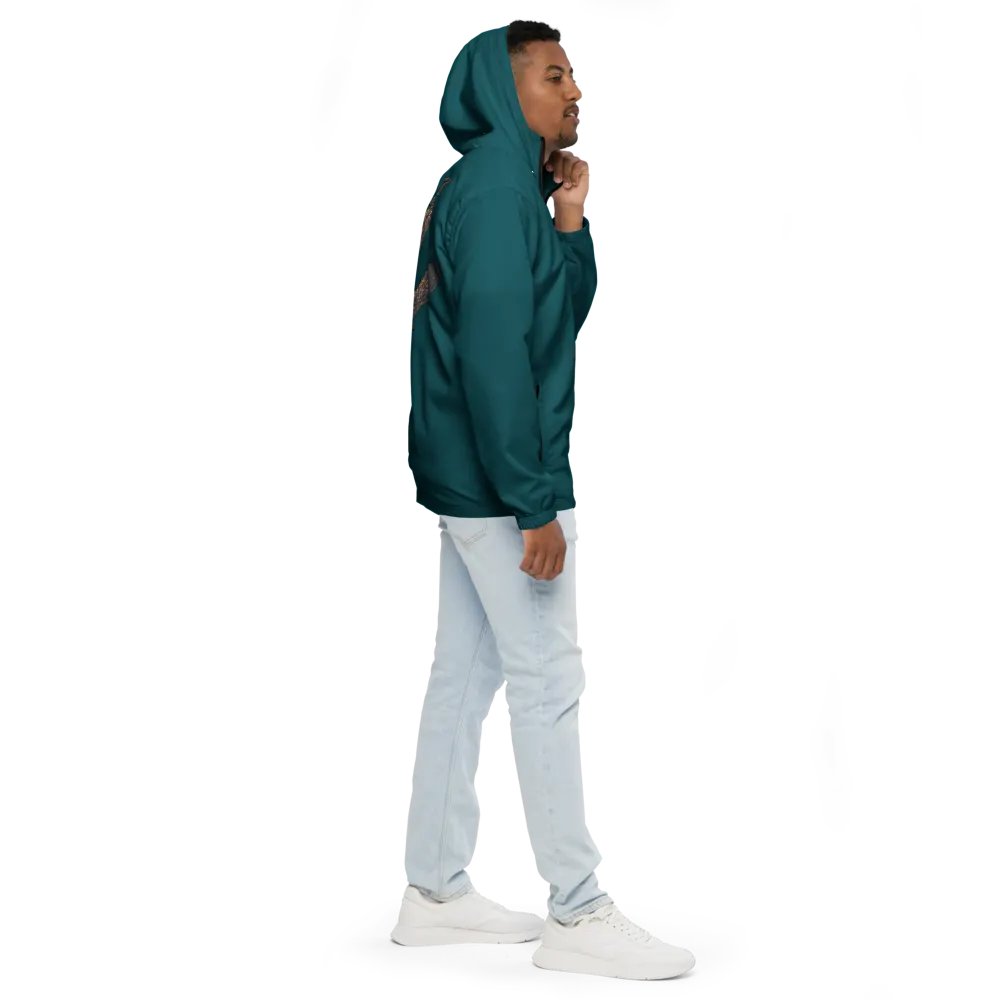 Teal Anchor Windbreaker product image (7)