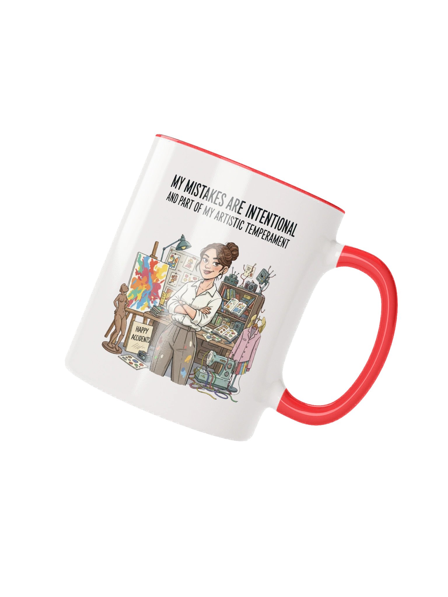 “My Mistakes are Intentional and Part of my Artistic Temperament” – Mug product image (12)
