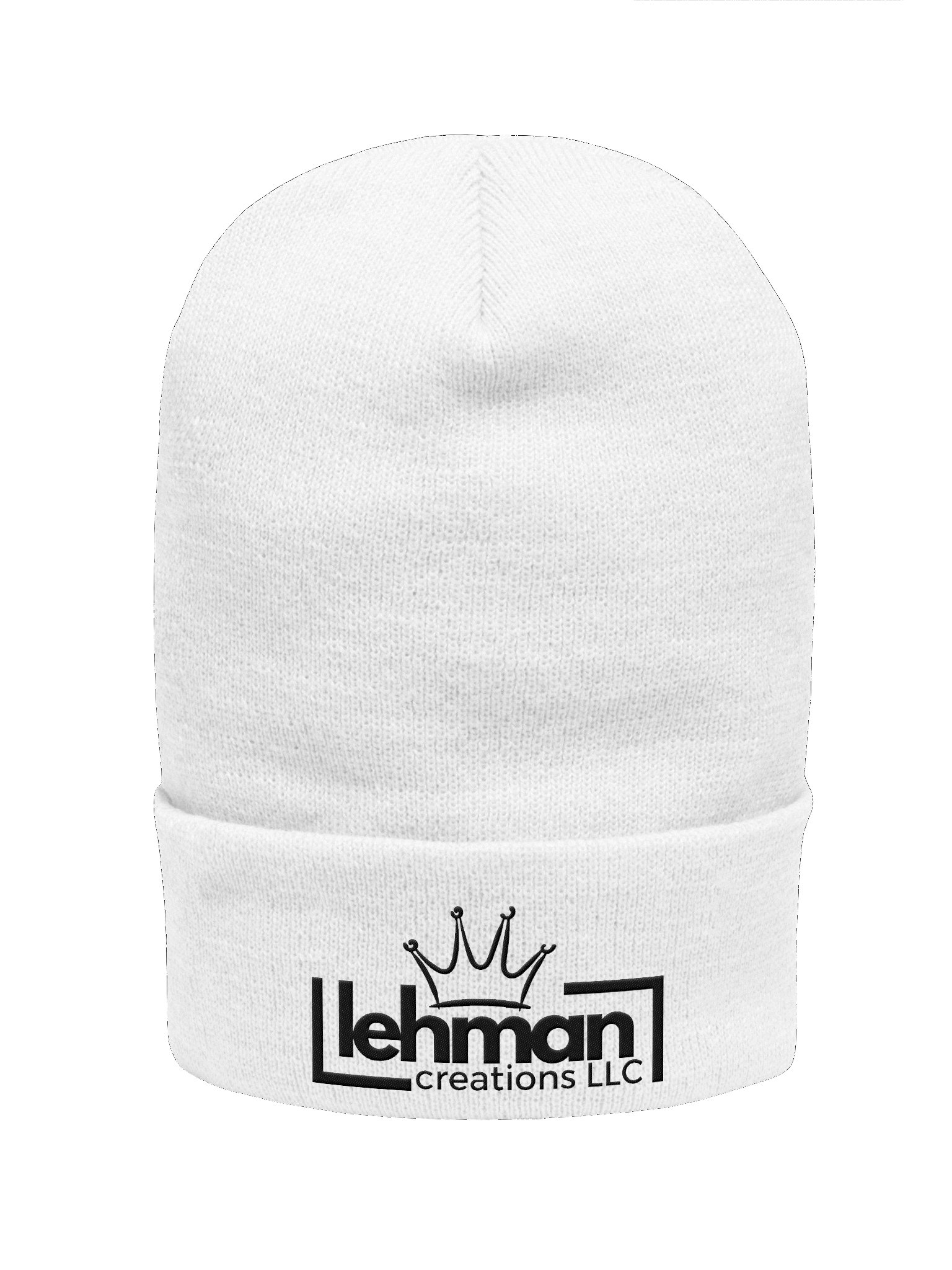 White Logo Beanie product image (1)