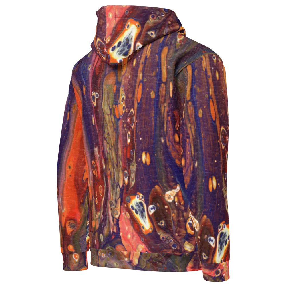 Hyperspace Fluid Acrylic All-Over Print Hoodie product image (6)
