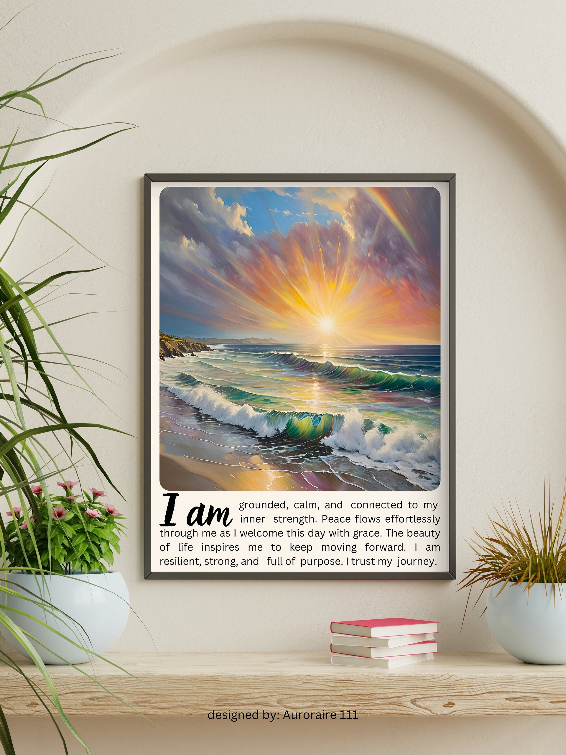 'I AM' Affirmation - Printable Wall Art | Digital Poster Download | Multiple Sizes Included product image (6)