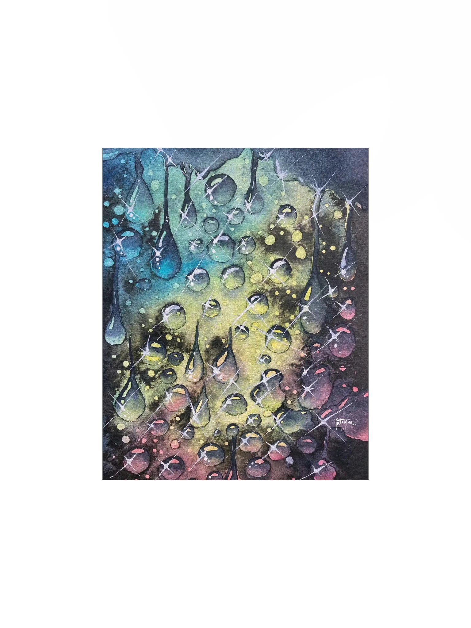 Rainbow Drops ∙ Art Print product image (3)