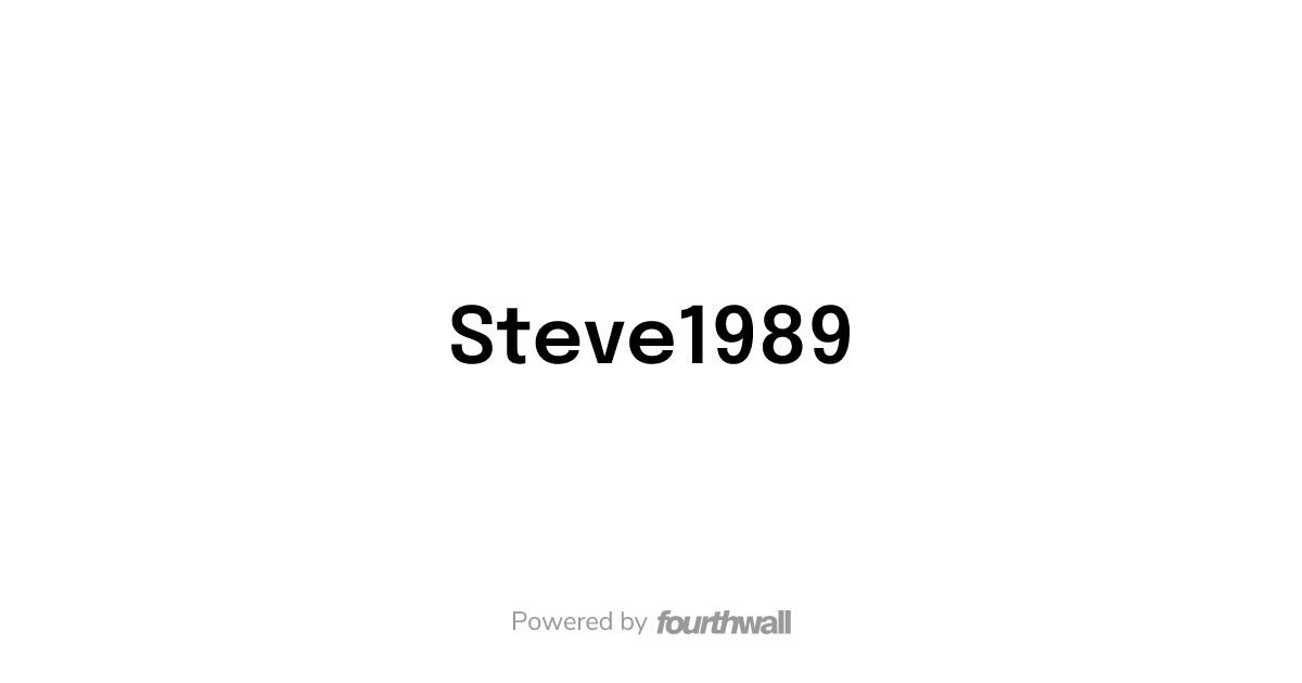 Steve1989 logo
