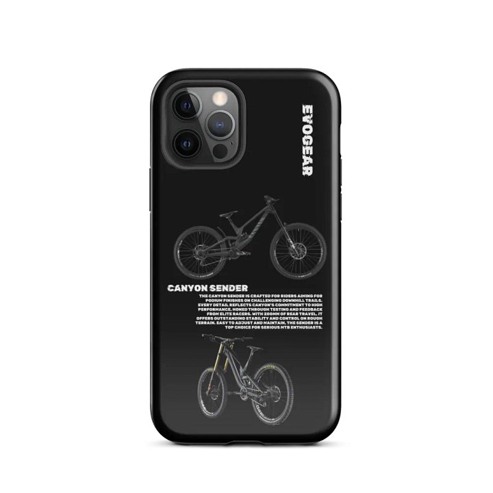 Black Sender iPhone Case product image (2)