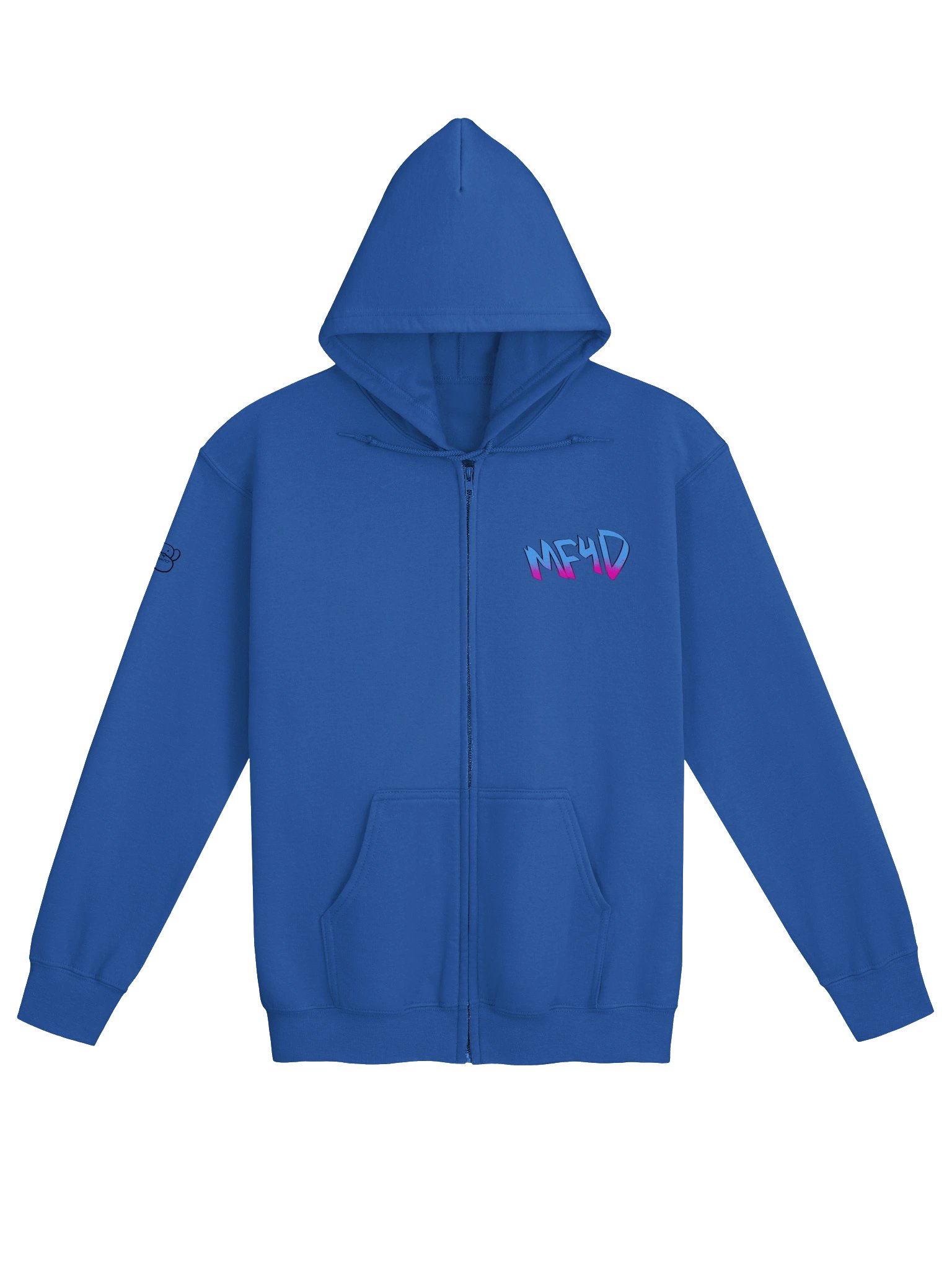 MF4D Spray Logo Zip UP product image (1)