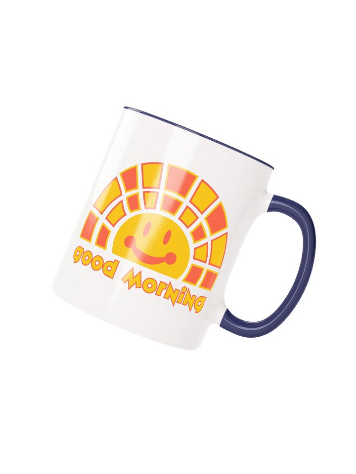 Good Morning Smiley Sun Ceramic Mug 6 product image (2)