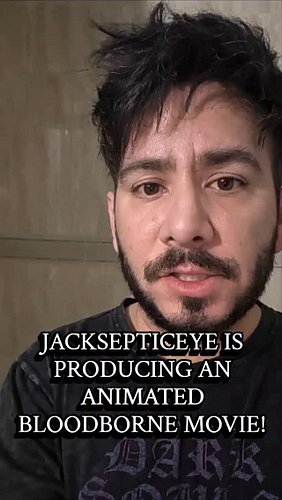 Bloodborne is @jacksepticeye's favorite game and that just makes me so happy