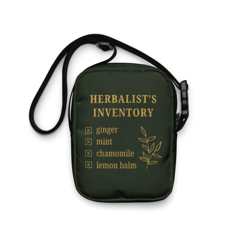 Herbalist Inventory Crossbody Bag | Herbal Comfort & Chronic Illness Essentials Bag product image (1)