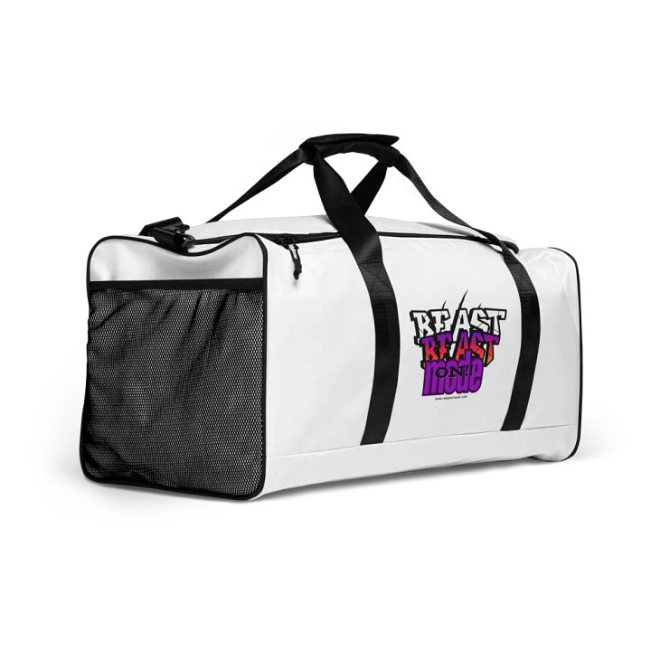 BEAST MODE ON!!! All-Over Print Duffle Bag product image (2)