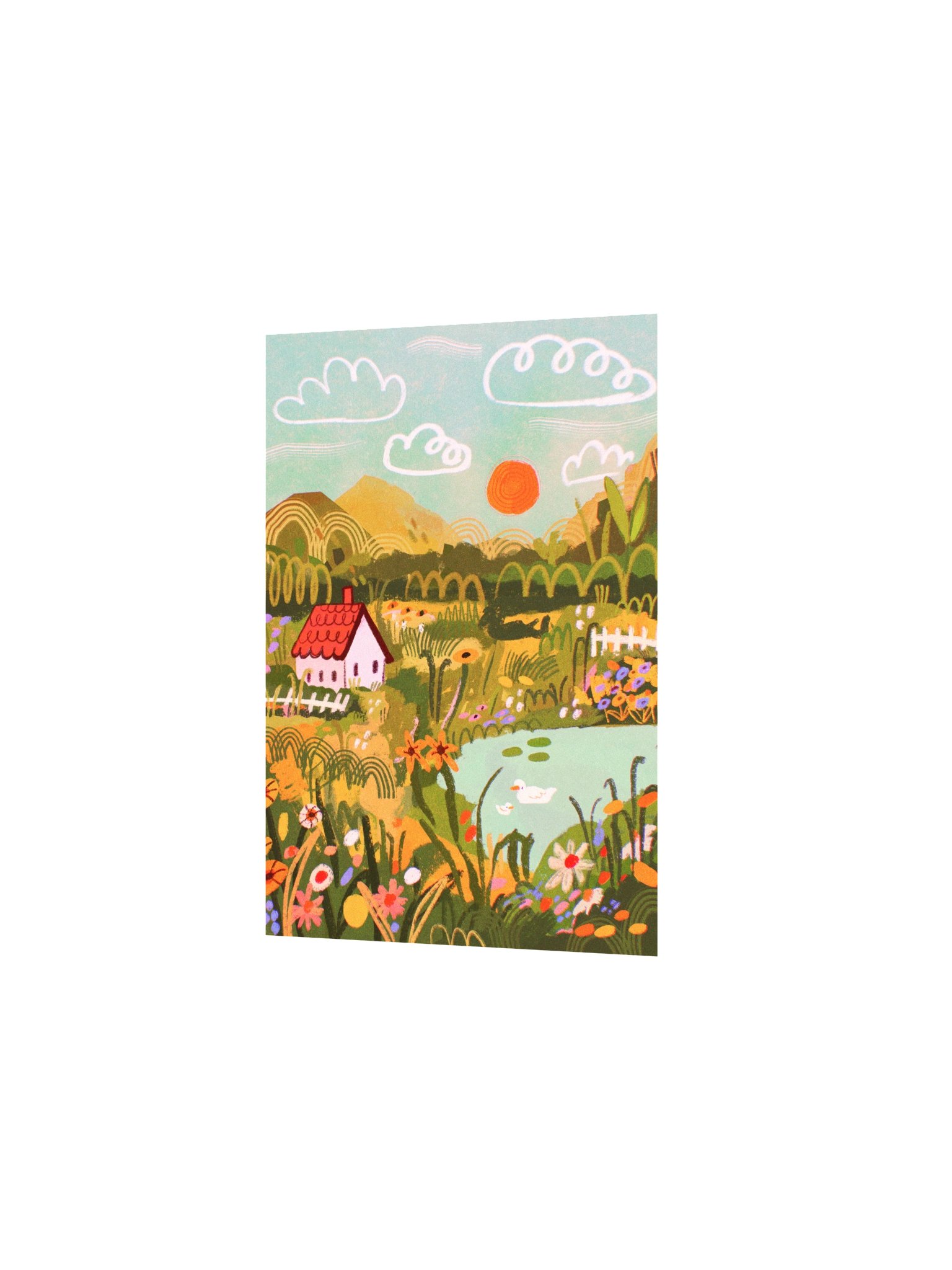 Summer Landscape Print product image (3)