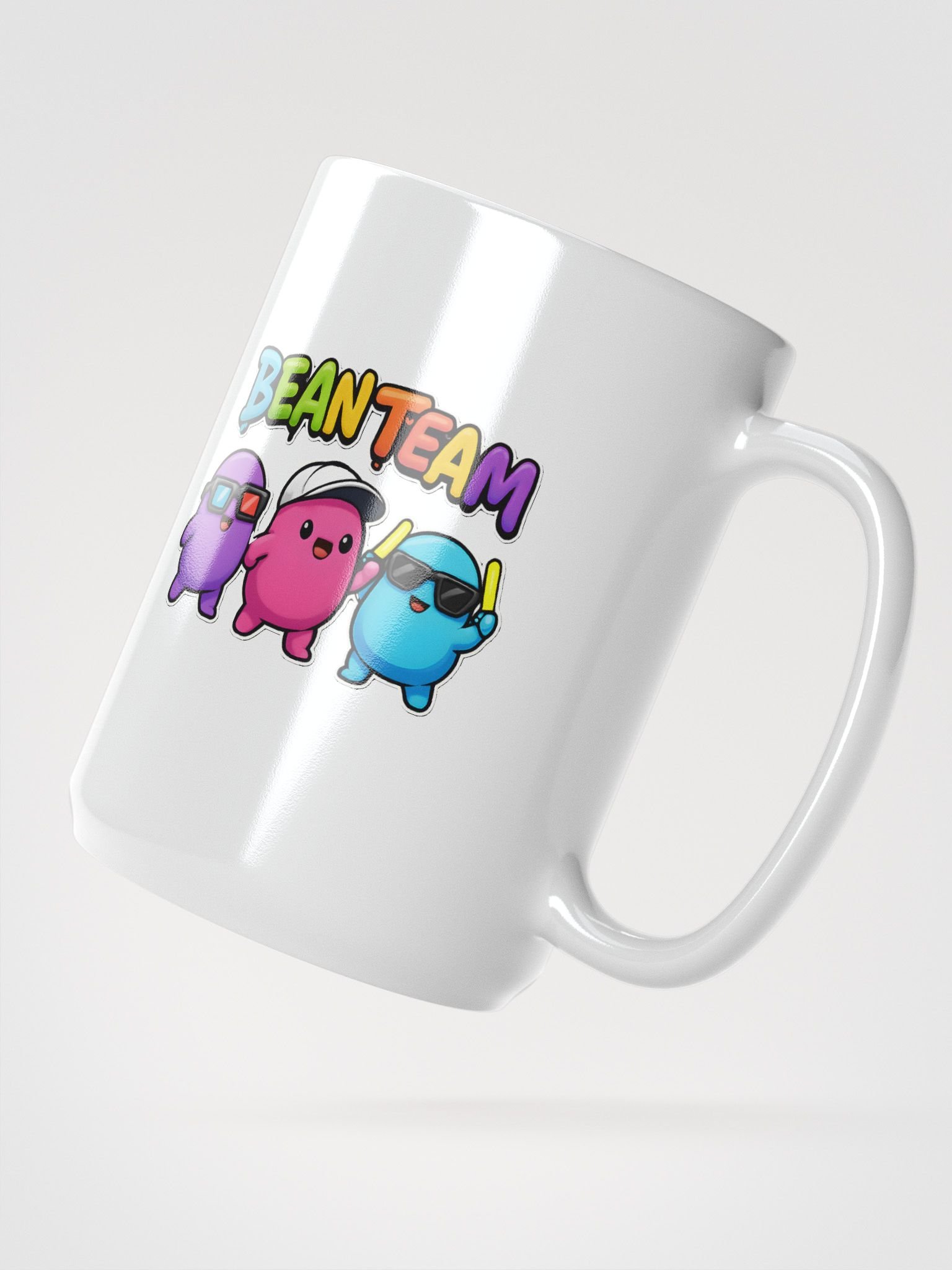 Bean Team White Mug product image (3)