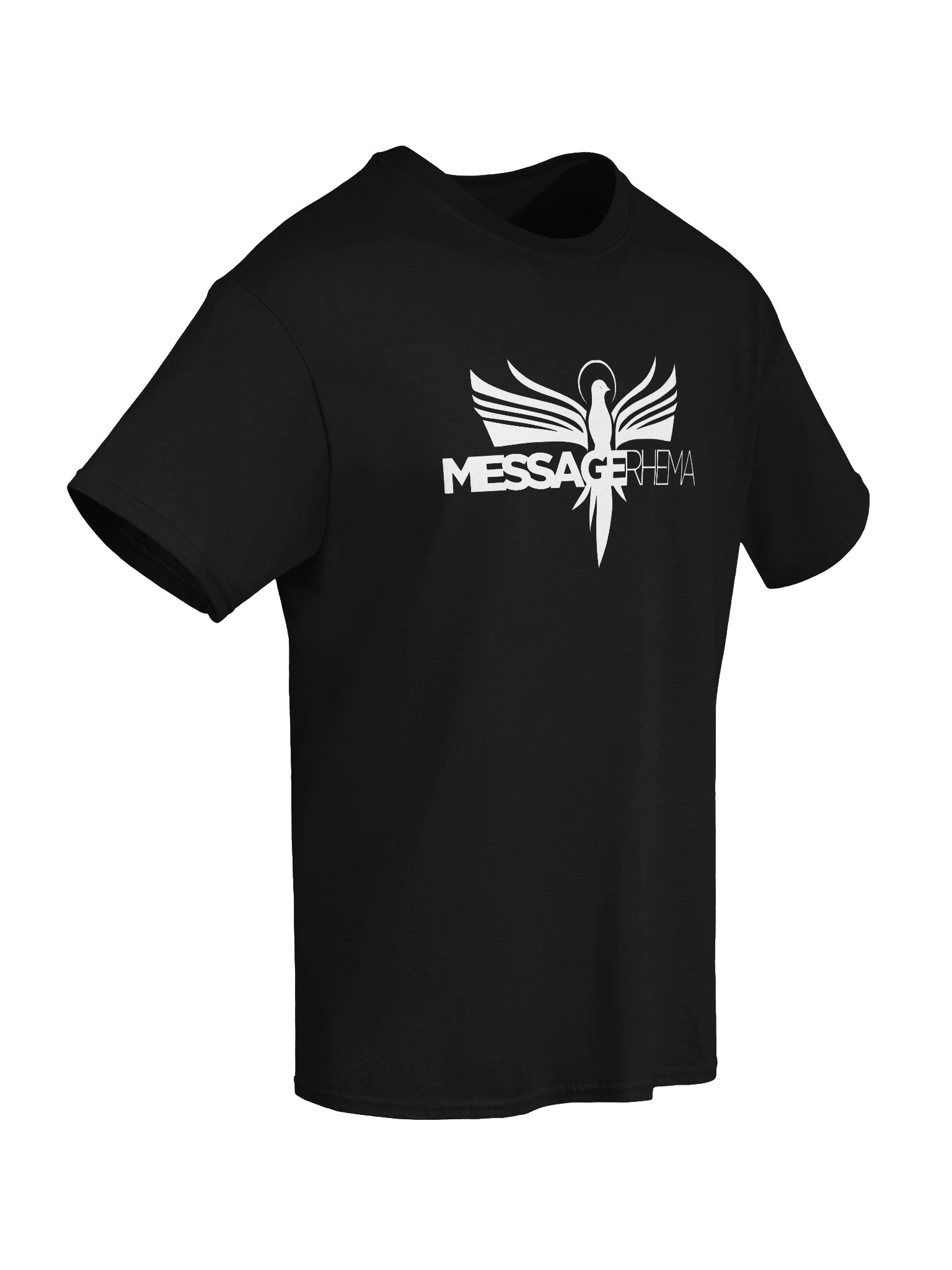 Message Rhema Logo T-shirt BLACK product image (6)