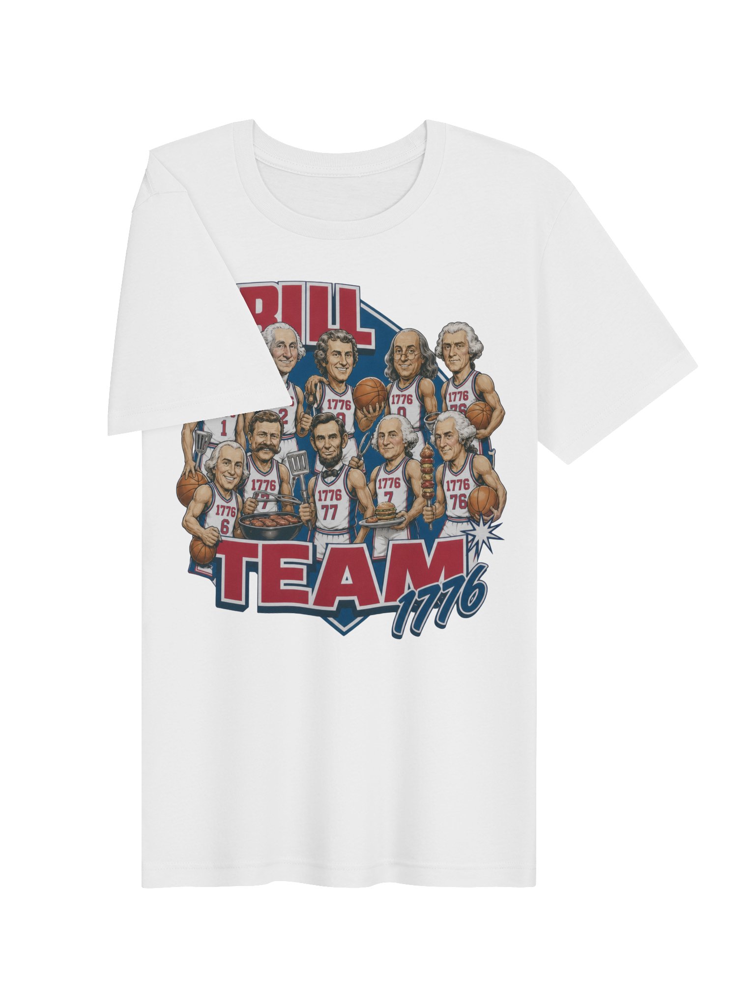Grill Team - Dream Team T-Shirt | Grill Team 1776 Tee product image (4)