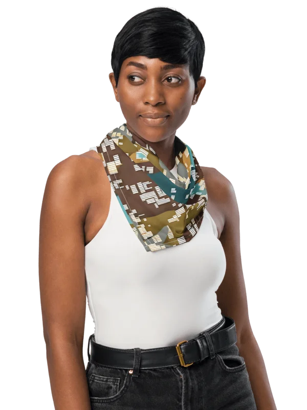 Mayan Camo Painted Bandana product image (1)
