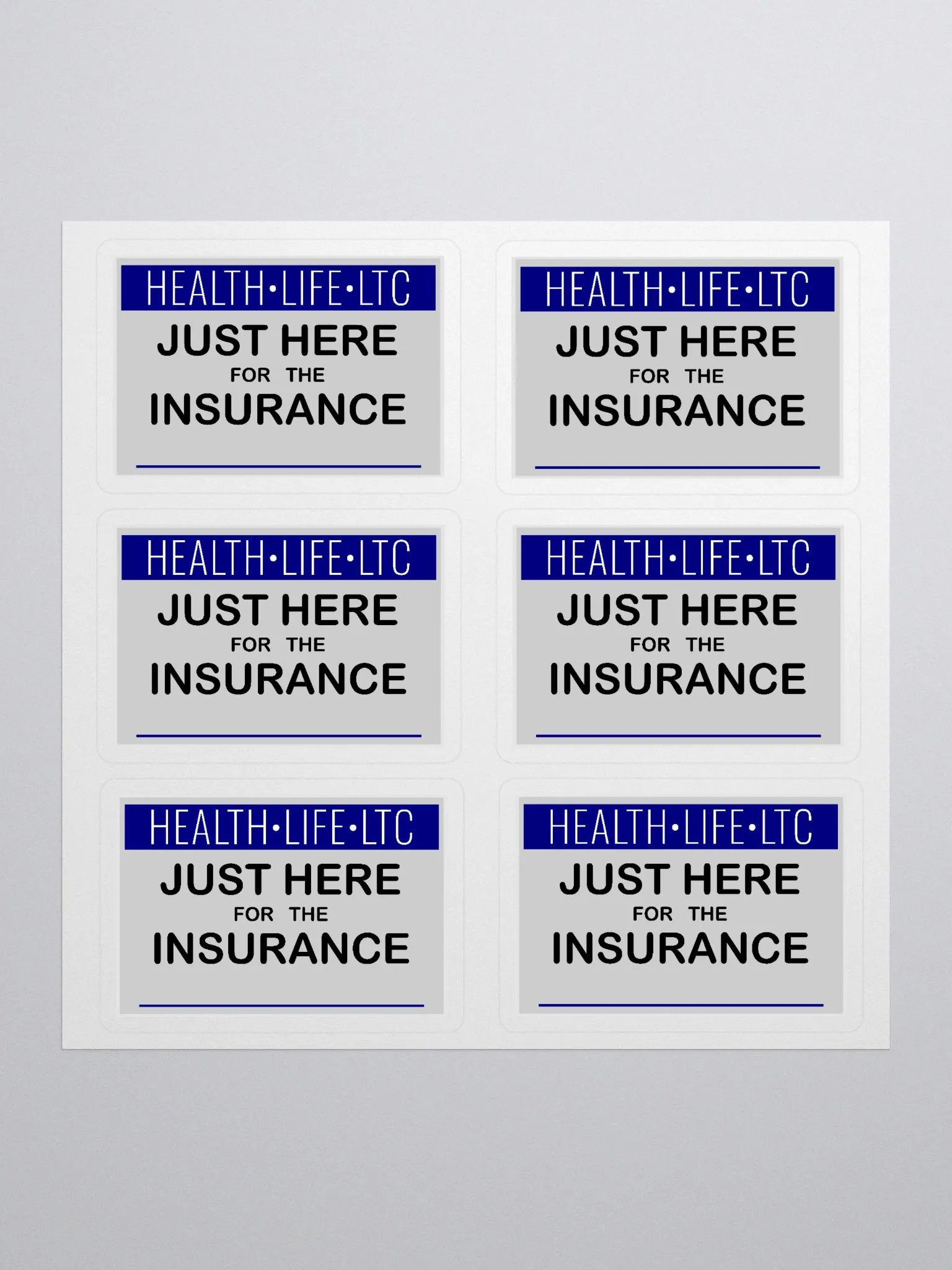 Just Here for the Insurance - Sticker Set product image (1)