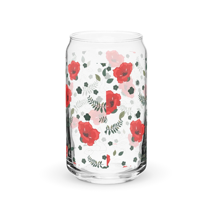 Poppy Flower Can Glass product image (2)