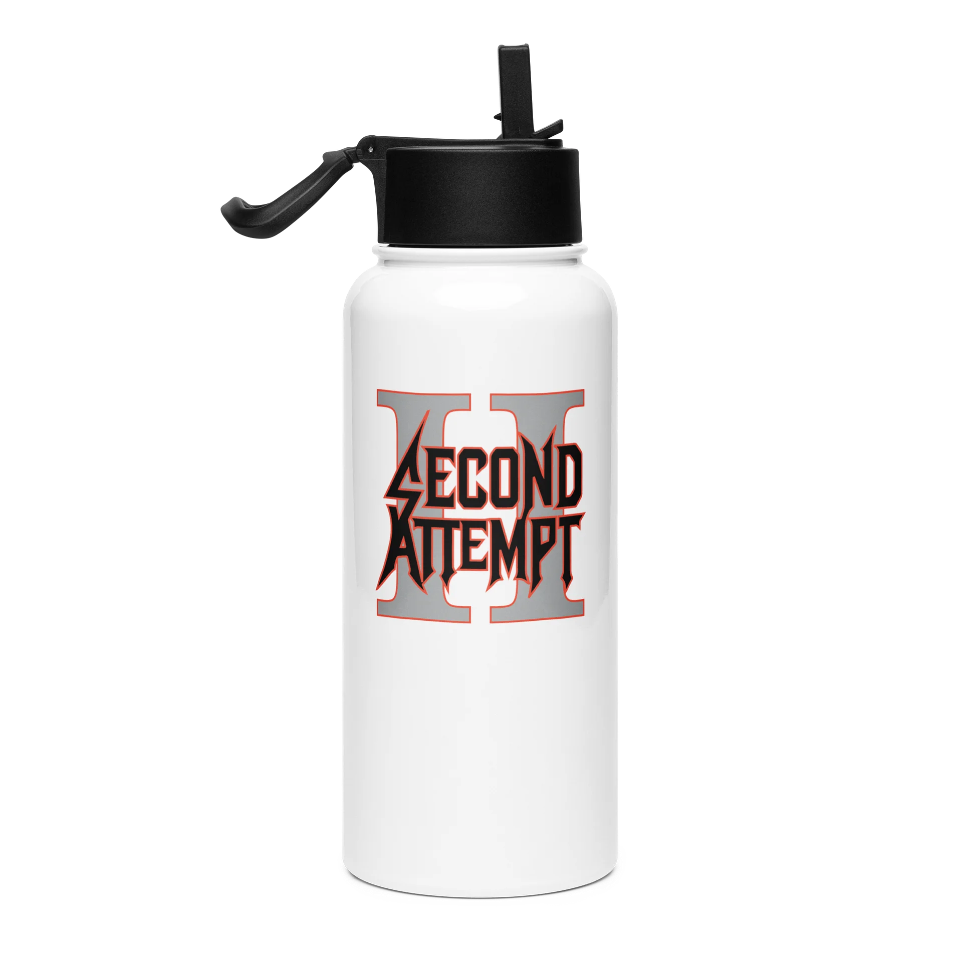 Red Logo Water Bottle product image (2)