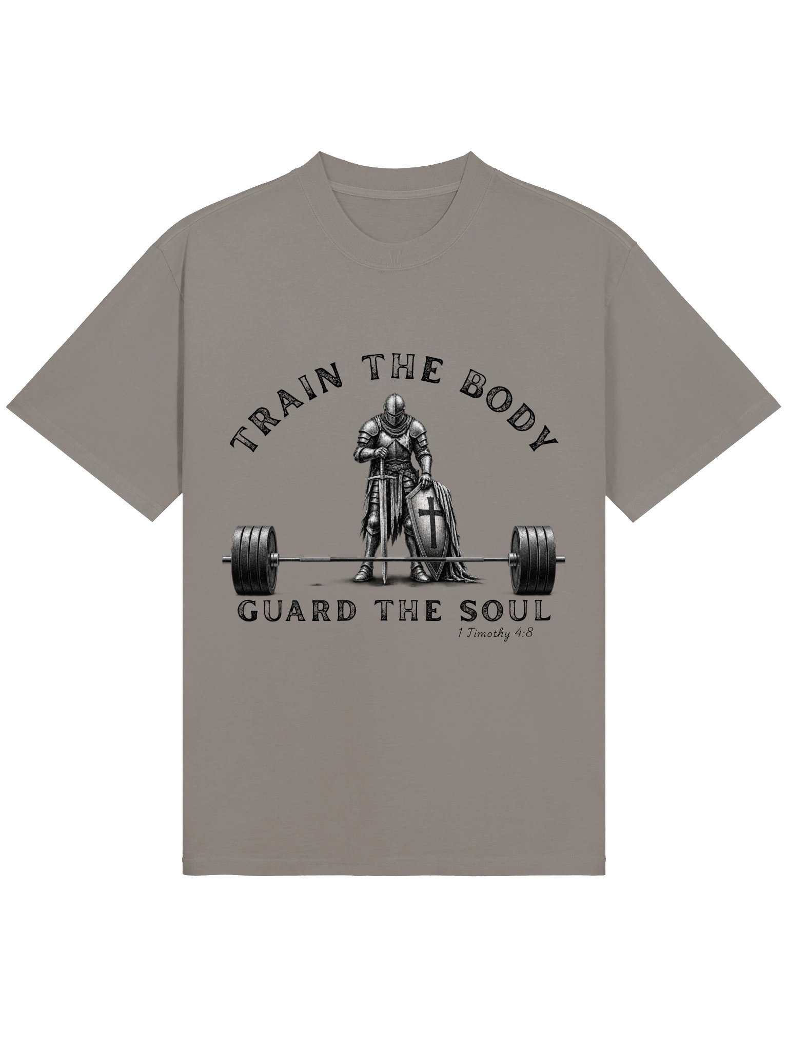 Train the Body, Guard the Soul — Oversized Tee product image (9)