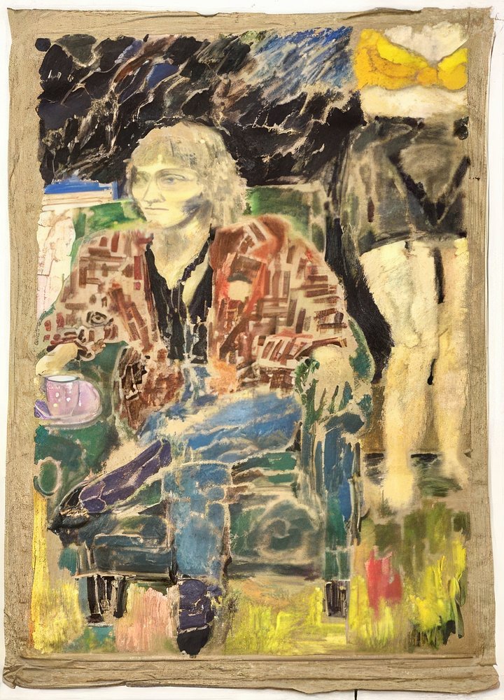 Carol Hausser (Bibler) (1987) (92" x 56") Rolled Canvas Original product image (1)