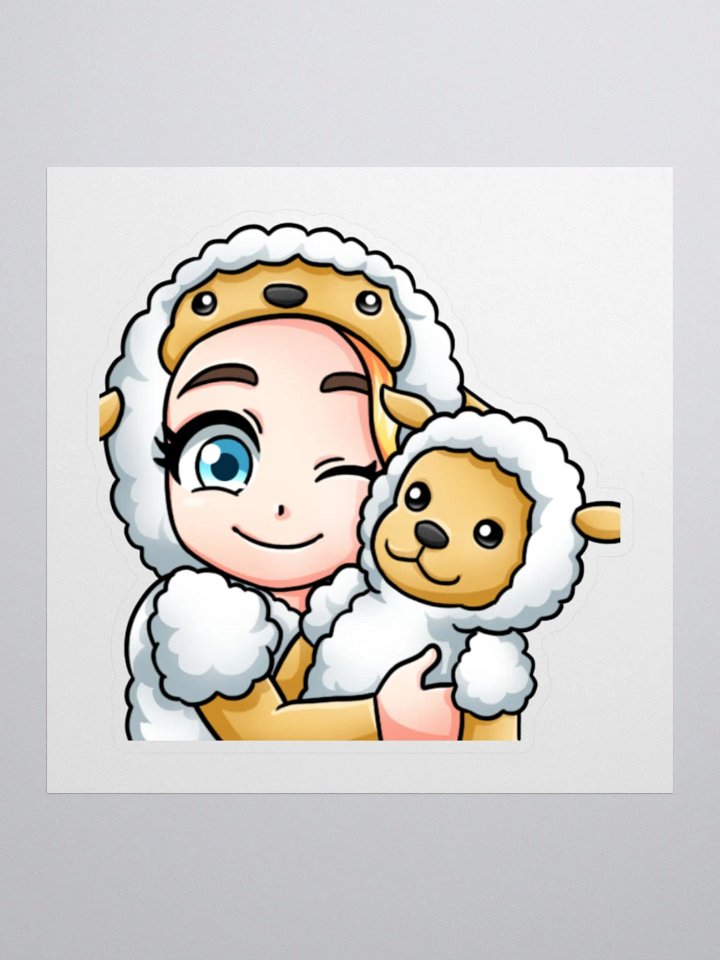 Melissa LambHug Emote Sticker product image (1)