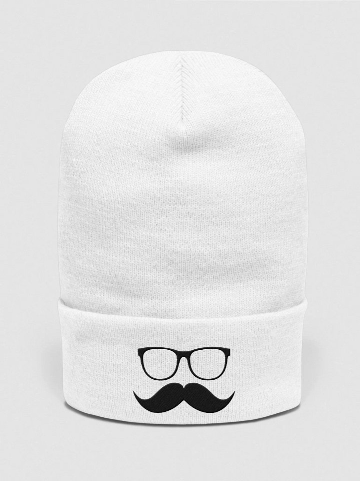 Black Moofstache Winter Hat product image (16)