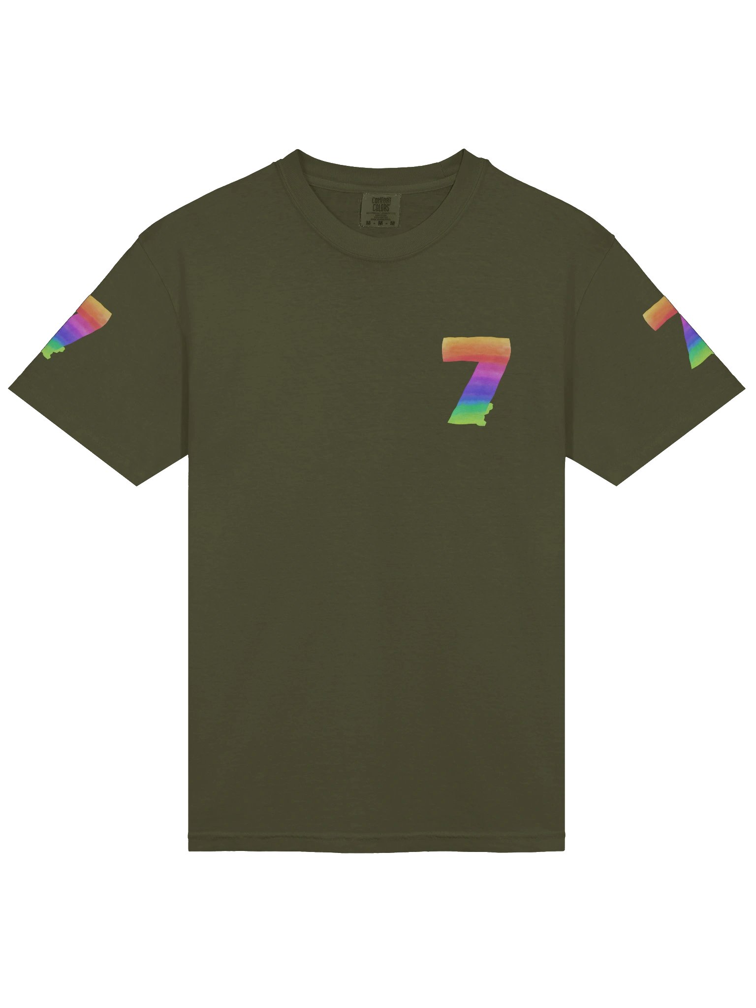 Minimal “7” Gradient T-Shirt – Modern & Timeless product image (3)