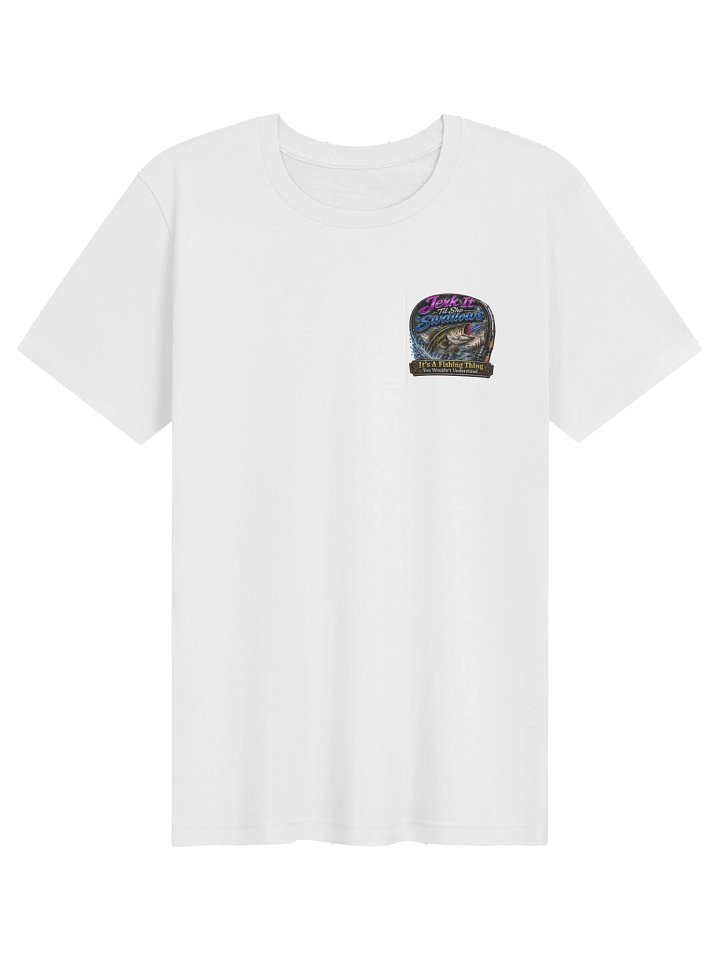 Jerk It Til She Swallows Purple Blue Tee product image (1)