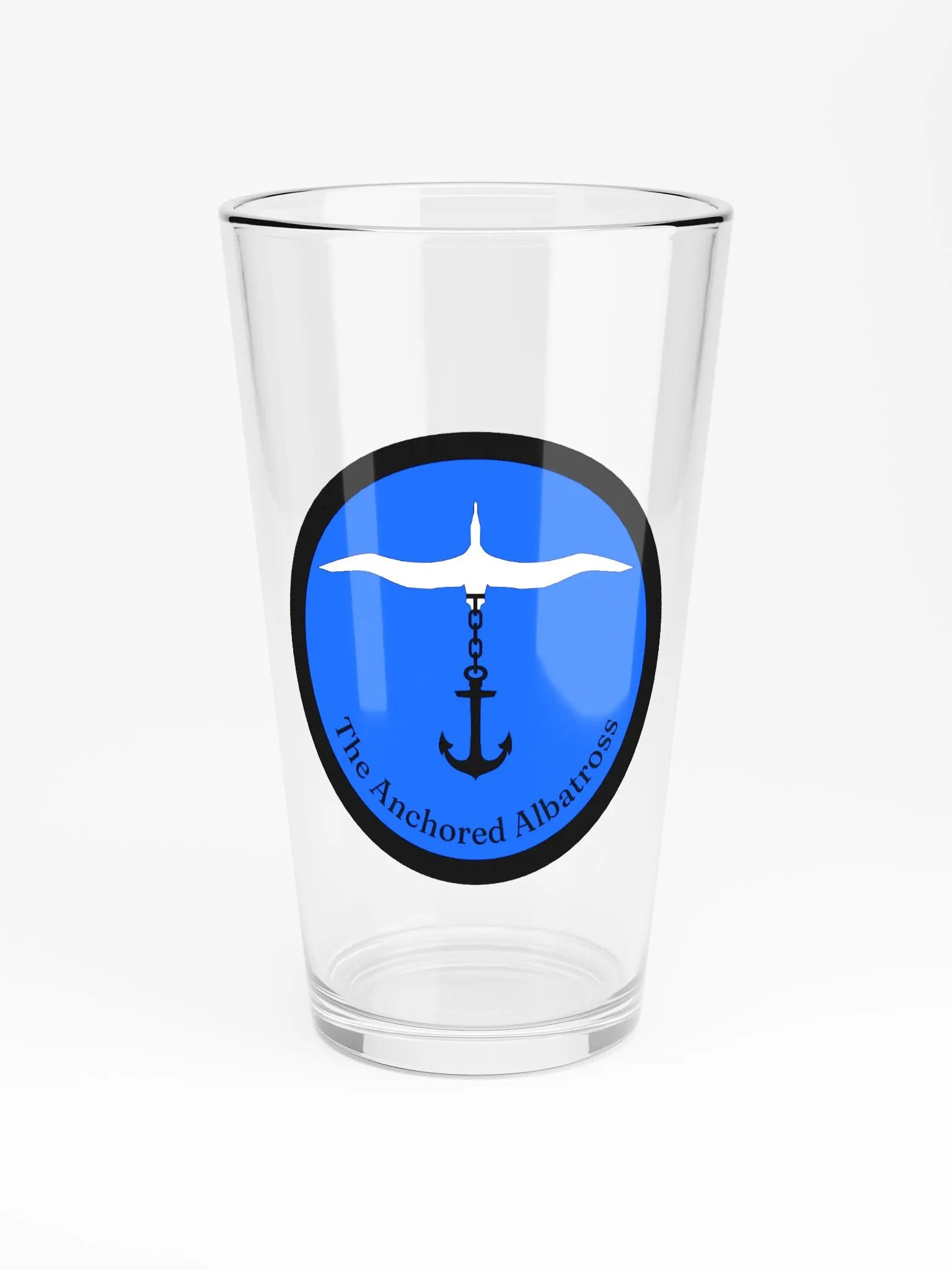 Anchored Albatross Shaker Pint Glass product image (3)