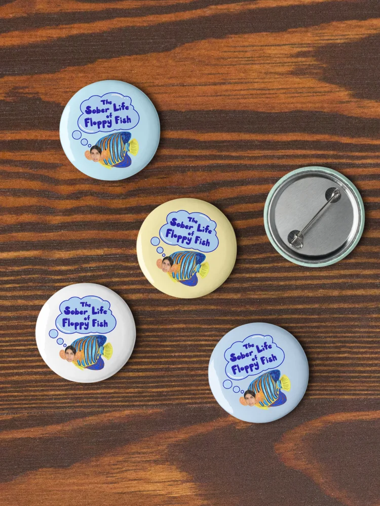 Sober Floppy Fish Pins product image (3)